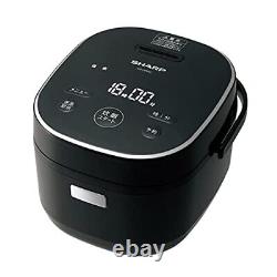 SHARP Jar Rice Cooker 3 cups Black KS-CF05C-B