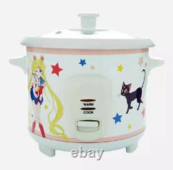 Sailor Moon Crystal 3-Cup Rice Cooker New