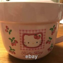 Sanrio Hello Kitty rice cooker Collectible Kitchen Microwave Pottery 1.5 cups