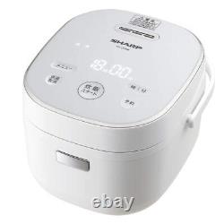 Sharp Rice Cooker 3 Cups Color White KSCF05BW KS-CF05B-W From Japan