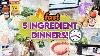 Simple 5 Ingredient Recipes To Get Dinner On The Table Fast