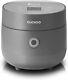 Small Rice Cooker 10 Menu Options, Smart Fuzzy Logic, 3 Cups / 0.75 Qts. Gray