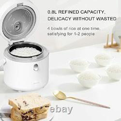 Small Rice Cooker 3 Cups Uncooked 0.8l 24 Hours Preset And Keep Warm Digital T