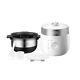 Small Stainless Steel Rice Cooker 6-cup (uncooked), 12 Cups (cooked) White