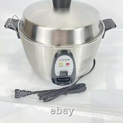 Steel Rice Cooker by Tatung modelTac-06kn(ul) 6 Cup Multi-functional Stainless