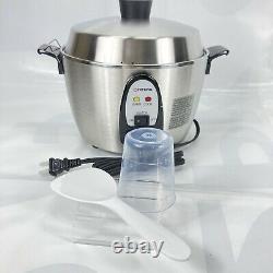Steel Rice Cooker by Tatung modelTac-06kn(ul) 6 Cup Multi-functional Stainless
