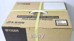 TIGER Rice Cooker Warmer JPX-W10W IH Presssuer 5.5 Cups AC220V