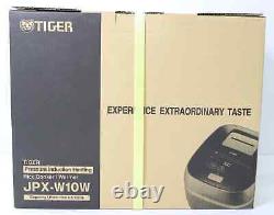 TIGER Rice Cooker Warmer JPX-W10W IH Pressure 5.5 Cups AC220V Outside Japan Use