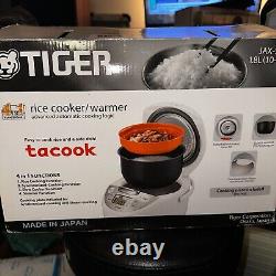 TIger 10-Cup Micom Rice Cooker & Warmer White JAX-S18U-WY