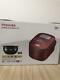 Toshiba 220v Rice Cooker Rc-dx10h(r) Red 5.5 Cups Far-infrared From Japan