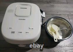 TOSHIBA TRSH01 Rice Cooker Induction Heating, with Steamer 5.5 Cup Uncooked