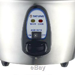 Tatung TAC-06KN 6-Cup Multi-Functional Indirect Heat Stainless Steel Rice Cooker