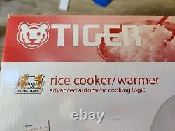 Tiger 4 in 1 Rice Cooker Warmer Slow Cooker Steamer 10 Cup 1.8L Made in Japan