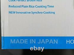 Tiger 5.5-Cup Made In Japan Micom Rice Cooker/Warmer. JBV-S10U. White. Brand New