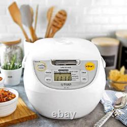 Tiger 5.5-Cup Made In Japan Micom Rice Cooker/Warmer. JBV-S10U. White. Brand New