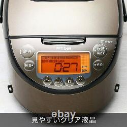 Tiger IH Rice Cooker JKT-B103TK 100V 1200W 1L 5.5cups Brown copper 3.8kg