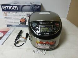 Tiger JAX-T10U-K 5.5-Cup (Uncooked) Micom Rice Cooker Food Steamer & Slow Cooker