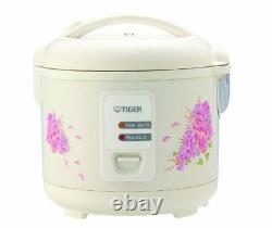 Tiger JAZ-A10U-FH 5.5-Cup (Uncooked) Rice Cooker and Warmer with Steam Basket, F