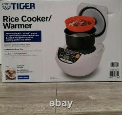 Tiger JBV-S10U Tiger 5.5-Cup Micom Rice Cooker & Warmer NEW in Box White color