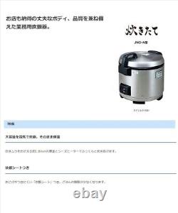 Tiger JNO-A361XS Rice Cooker Stainless 3.6L 6-20 cups 100V