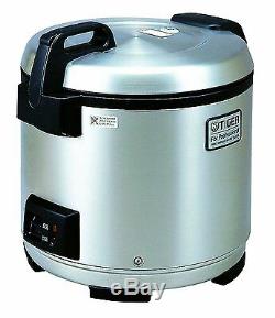 Tiger JNO-A36U-XB 20-Cup (Uncooked) Commercial Rice Cooker and Warmer, Stainless