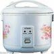 Tiger Jnp-0720fg Rice Cooker / Warmer 4 Cups Floral White New