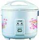 Tiger Jnp-1000-fl 5.5-cup (uncooked) Rice Cooker And Warmer, Floral White