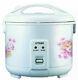 Tiger Jnp-1800 10-cup (uncooked) Rice Cooker And Warmer In Floral White New