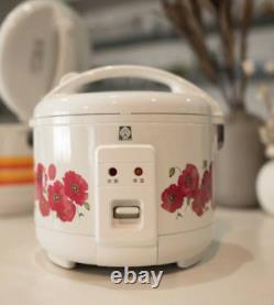 Tiger Jar Rice Cooker 3 Cups 100th Anniversary Model Poppy Limited Made in Japan