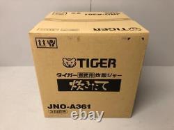 Tiger Rice Cooker JNO-A361-XS Stainless Steel 2 cups 3.6 liters AC100V Japan F/S