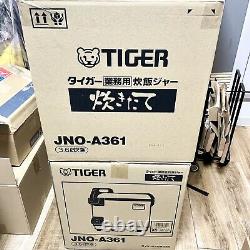 Tiger Rice Cooker JNO A361 XS Stainless Steel 3.6 liters 6 20 cups unopened New