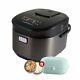 Titanium Grey Ih Smart Cooker, Rice Cooker And Warmer, 1.5l Of 8 Cups Black