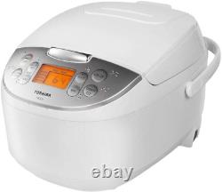 Toshiba Rice Cooker 6 Cups Uncooked (3L) with Fuzzy Logic and One-Touch Cooking
