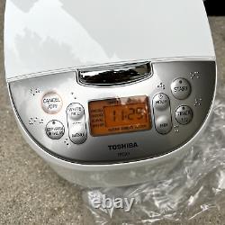 Toshiba Rice Cooker TRCS01 6 Cups (3L) Fuzzy Logic and One-Touch Cooking Japan