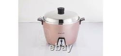 US OPENED BOX TATUNG TAC-10L-DRG 10-CUP Rice Cooker AC 110V USA ROSE GOLD #304