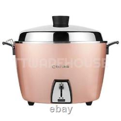 US OPENED BOX TATUNG TAC-10L-DRG 10-CUP Rice Cooker AC 110V USA ROSE GOLD #304