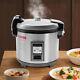 Us Standard Rice Cooker For Restaurants 110v Stainless Steel Keep Warm 13l New