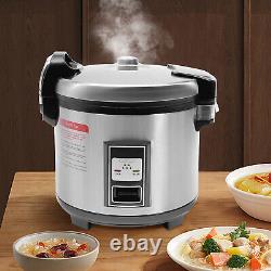 US Standard Rice Cooker for Restaurants 110V Stainless Steel Keep Warm 13L NEW