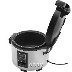 VEVOR Commercial Rice Cooker 60-Cup Non-Stick Pot 13L 12H Keep Warm Restaurant