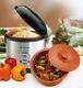 Vitaclay 2-in-1 Rice Slow Cooker & Clay Insert Round 8 Cup / 4.2-quart