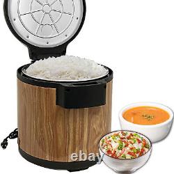 Wixkix 100 Cups Rice Warmer Commercial 19L Stainless Steel Pot (Not a Cooker)