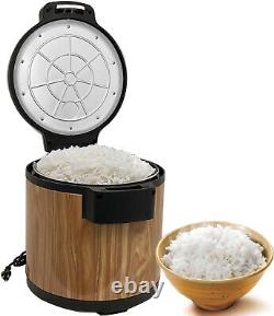 Wixkix 100 Cups Rice Warmer Commercial 19L Stainless Steel Pot (Not a Cooker)