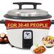 Wixkix 21 Cups Rice Cooker Commercial Soup Rice Warmer For Restaurant 110v Us