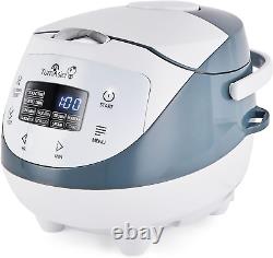 Yum Asia Panda Mini Rice Cooker with Ninja Ceramic Bowl and Advanced Fuzzy Logic