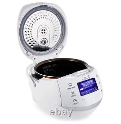 Yum Asia Sakura Rice Cooker with Ceramic Bowl 6 Multicook Functions, LED Display