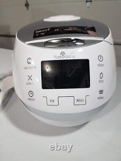 Yum Asia Sakura Rice Cooker with Ceramic Bowl and Advanced Fuzzy Logic (8 Cups)