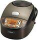 Zojiroishi Nw-vb-10-ta Black & Stainless Steel Rice Cooker 4.2 Cup Capacity