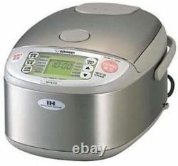 ZOJIRUSHI Electronic Rice Cooker NP-HLH10-XA stainless 220-230V NEW from Japan