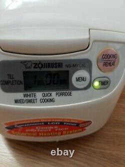 ZOJIRUSHI Fuzzy Logic 5 cup electric rice cooker & warmer, Model NS MYC10