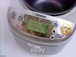 ZOJIRUSHI Micom Rice Cooker NS-LLH05 0.54Liter 19oz 3Cup AC220-230V Japan Import